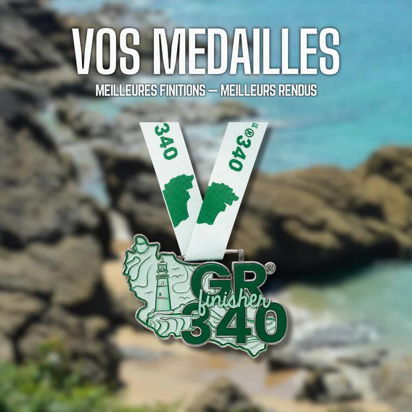 Médaille GR®340 2/5