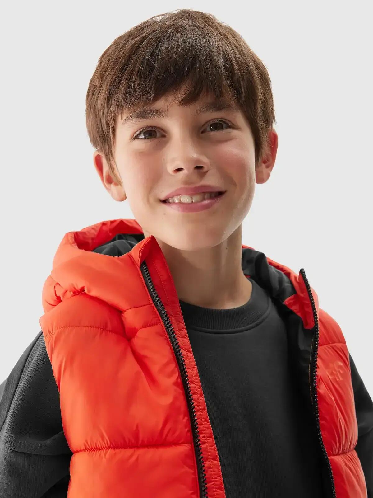 Gilet smanicato 4F 4FJWAW24TVJAM134-70S rosso 3/6
