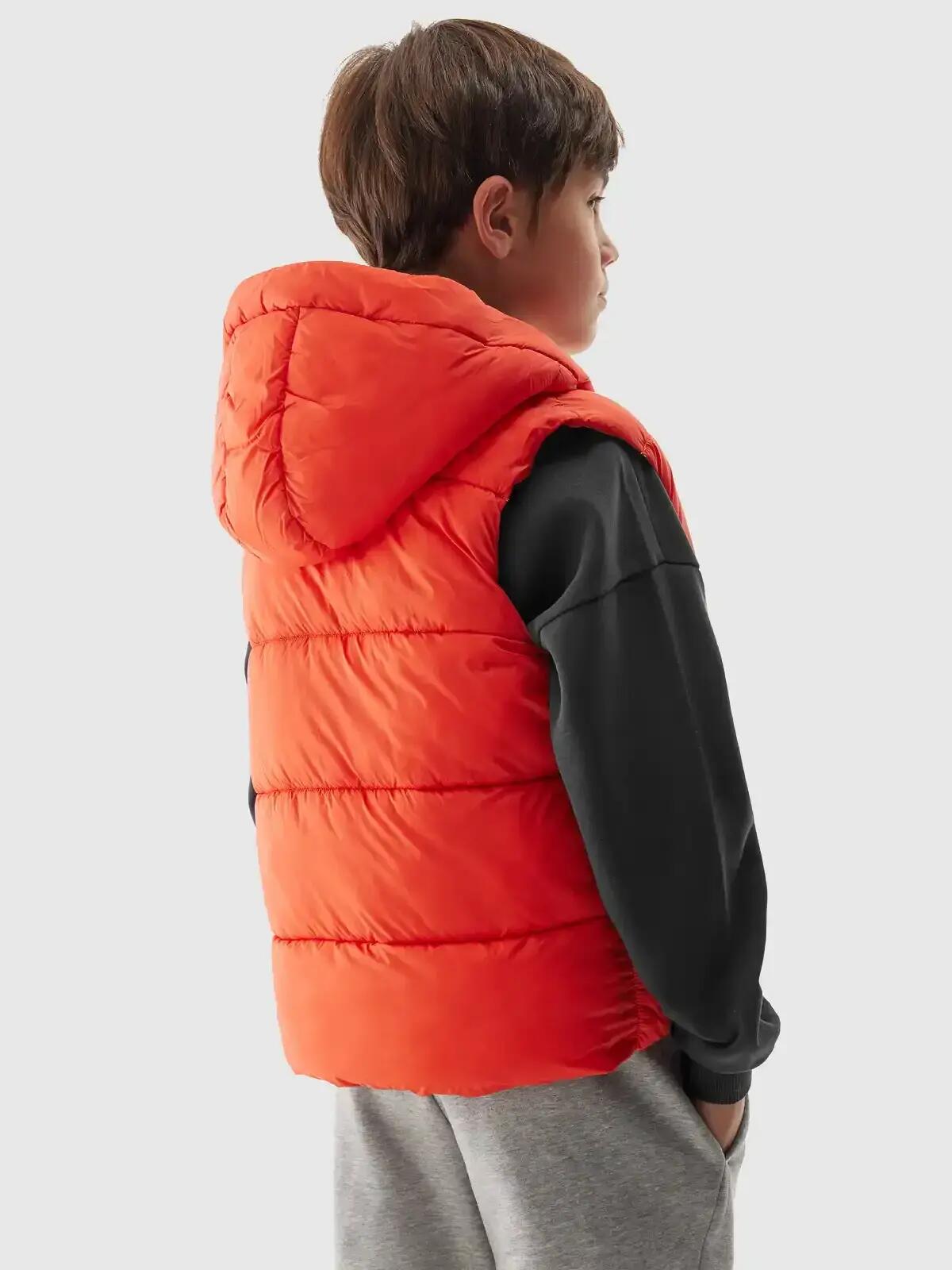 Gilet smanicato 4F 4FJWAW24TVJAM134-70S rosso 4/6