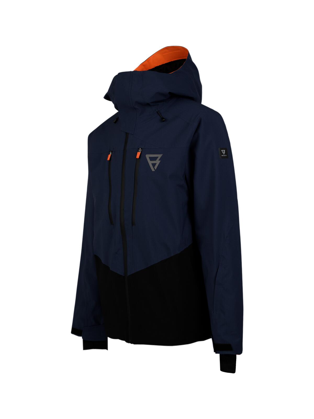 Kendron Heren Snow Jacket Wintersport 20K Water repellent Indigo Blue 3/6