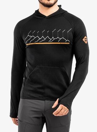 Bluza z kapturem Sensor Merino UP Fleece Hooded