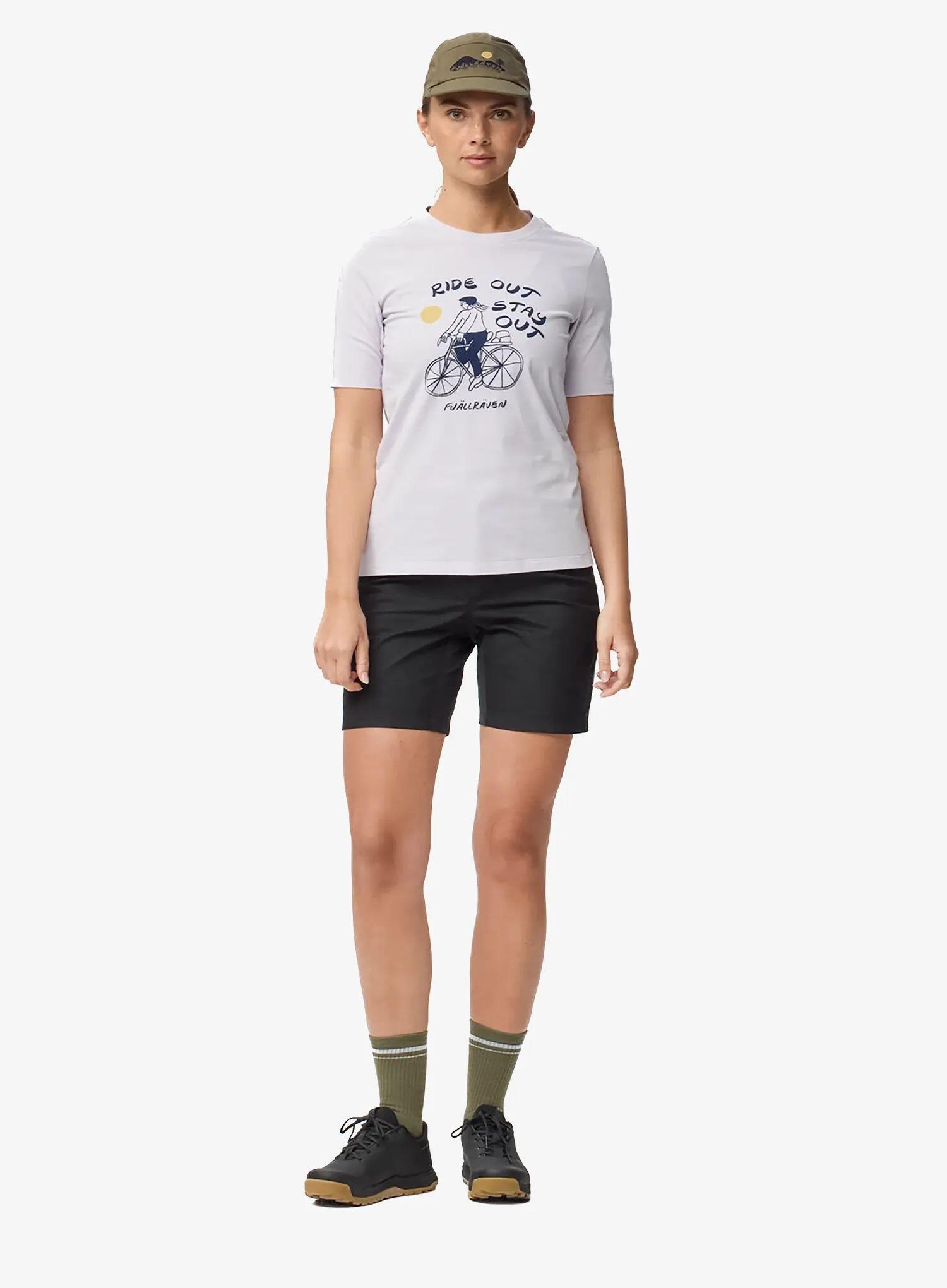 Koszulka bawełniana damska Fjallraven Hoja Ivag T-shirt 4/7