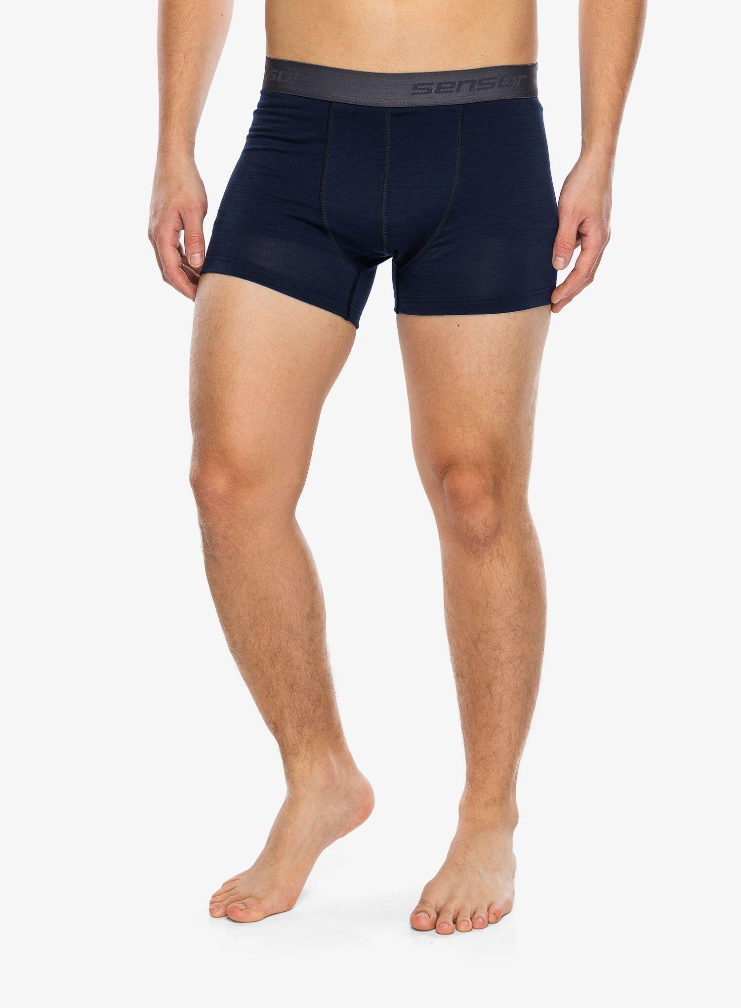 Bokserki termoaktywne Sensor Merino Active Boxers 3/4