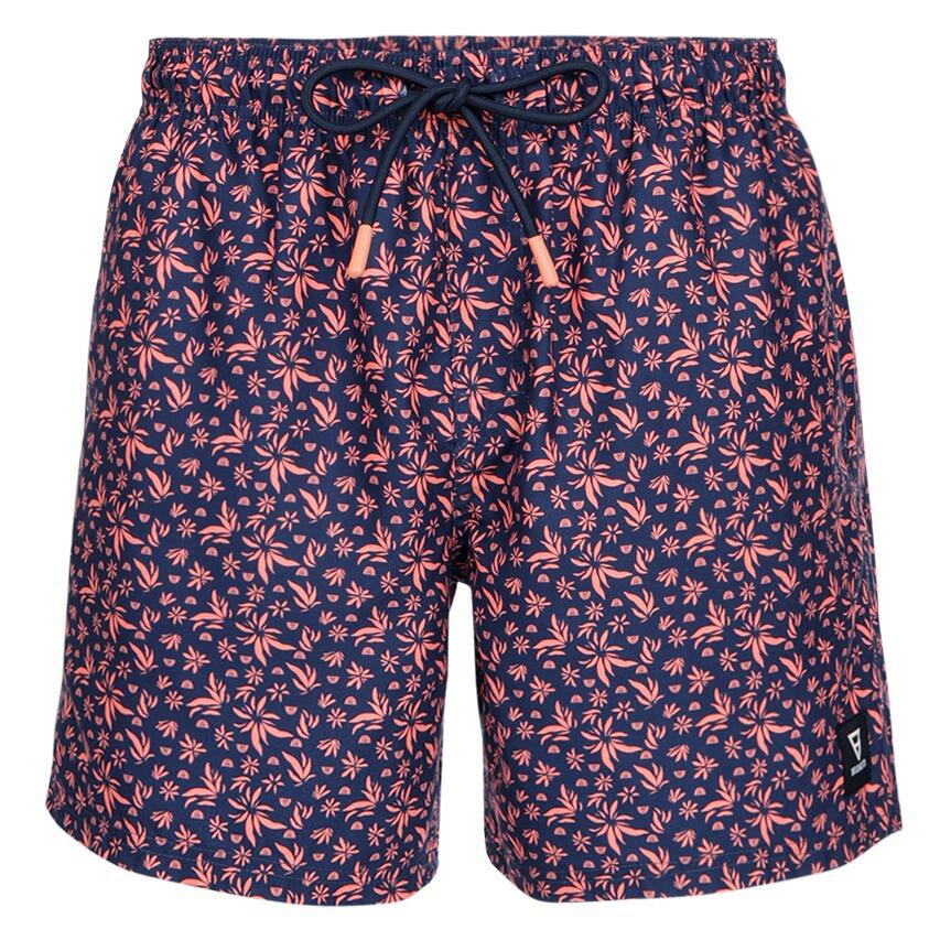 Heren Rits Zwemshort Cester Mini Melon Blauw & Oranje Multi 2/7