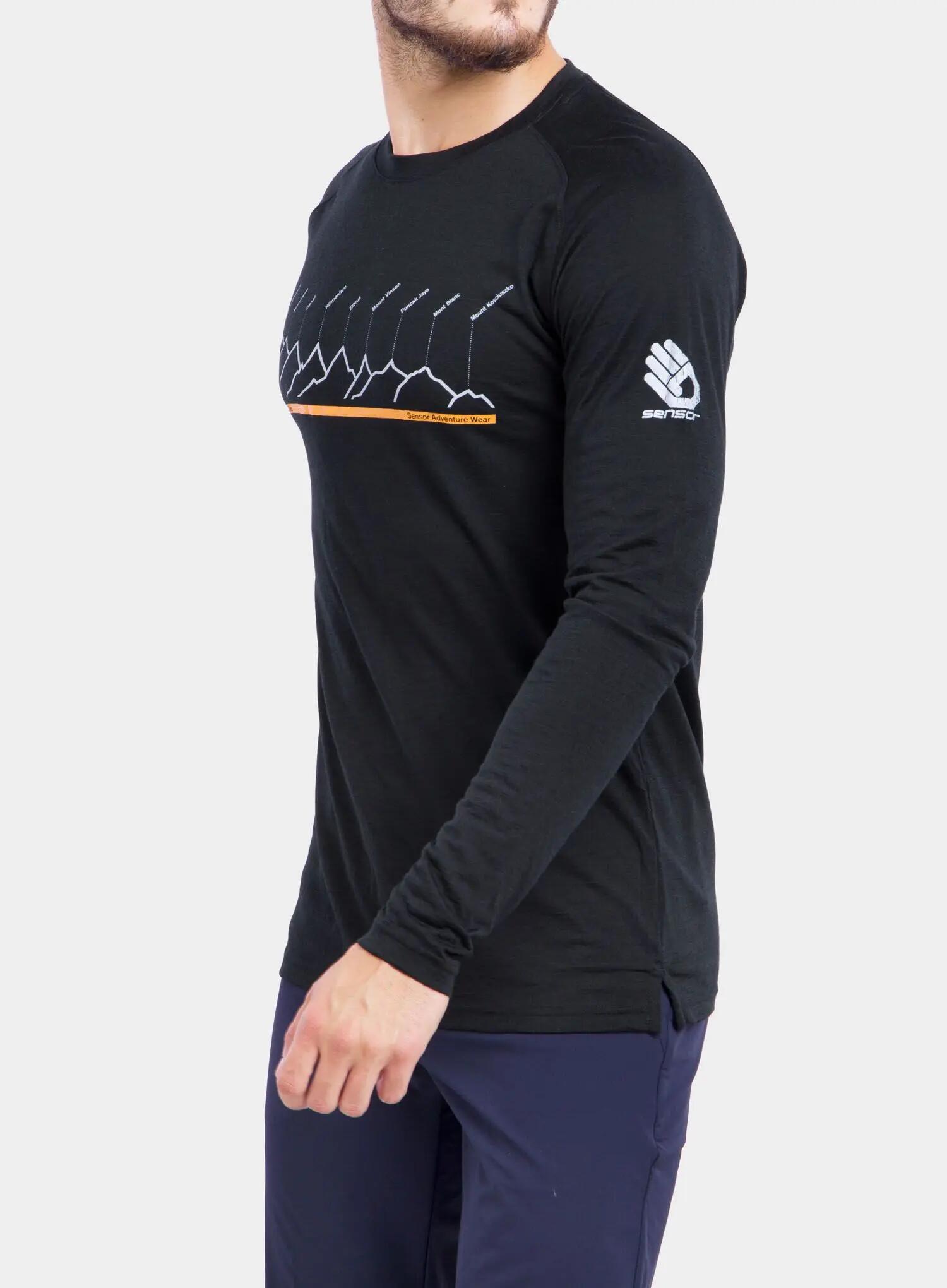 Bluza termoaktywna Sensor Merino Air PT Tee LS 4/7