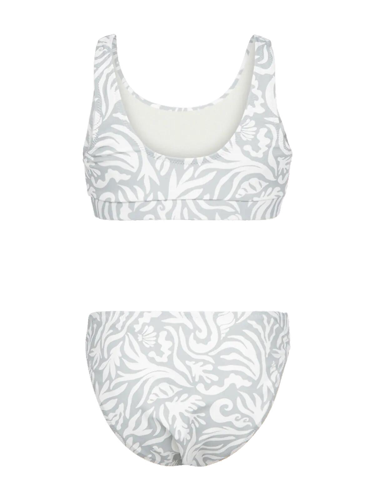 Myla-Print Meisjes Bikini Set Watersport Basic Bikini Aqua Grey 2/3