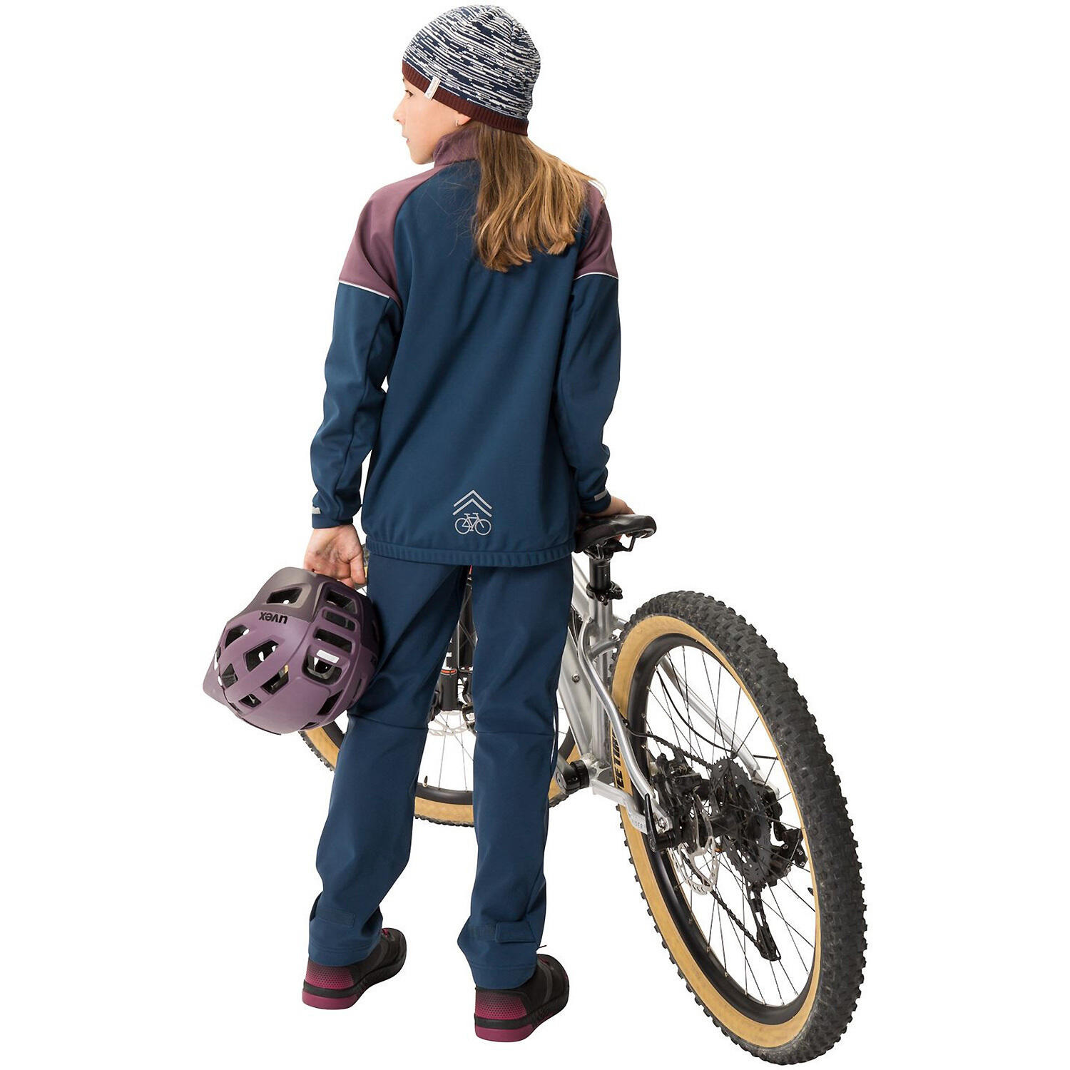 Kinder, Unisex Funktionsjacke QIMSA SOFTSHELL JACKET 5/5