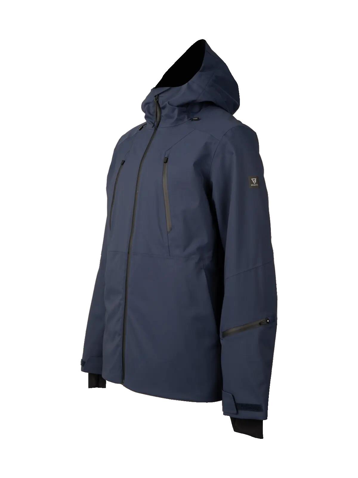 Norrow Heren Snow Jacket Wintersport 20K Waterproofing Indigo Blue 3/6
