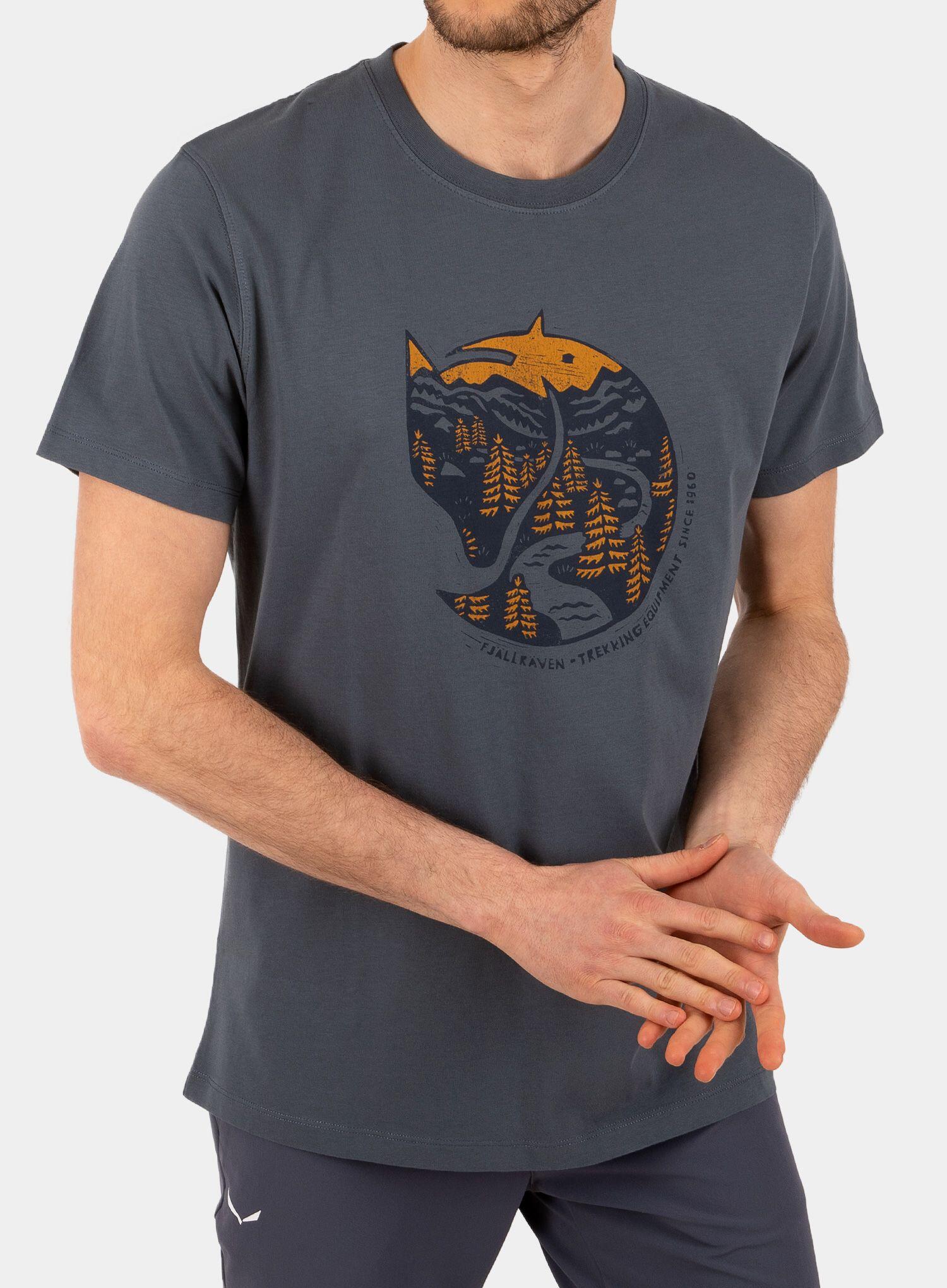 Koszulka bawełniana Fjallraven Arctic Fox T-shirt 1/7