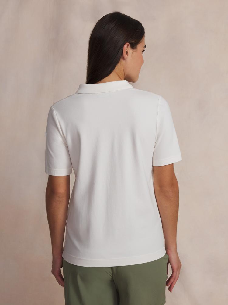 Polo manches courtes femme RITTAPOL greige 2/5