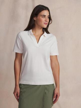 Polo manches courtes Femme RITTAPOL Greige