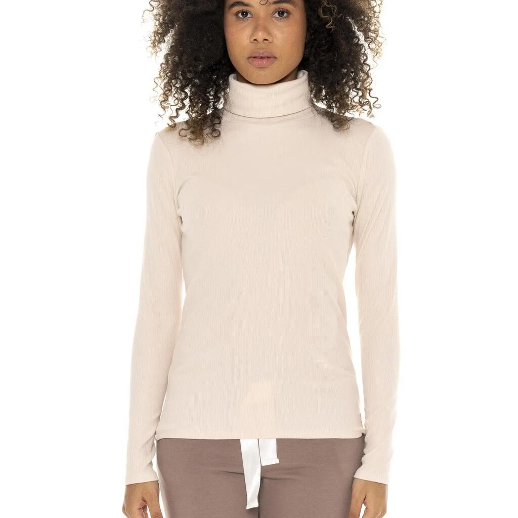 Leone 1947 Chic Tones women's long-sleeved ribbed t-shirt