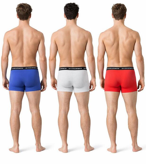 Lot de 3 Boxers Rouge/Gris/Bleu Homme Le Coq Sportif Boxer 7/7