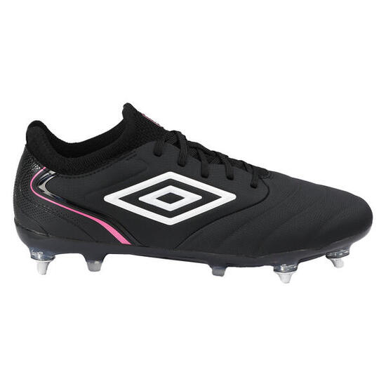 Chaussures De Foot Pour Terrain Souple TOCCO PRO Homme (Noir / Blanc / Rose)