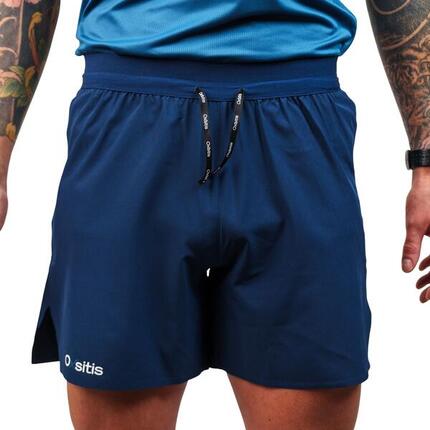Short Running Oxsitis X-Train Bleu Marine Homme