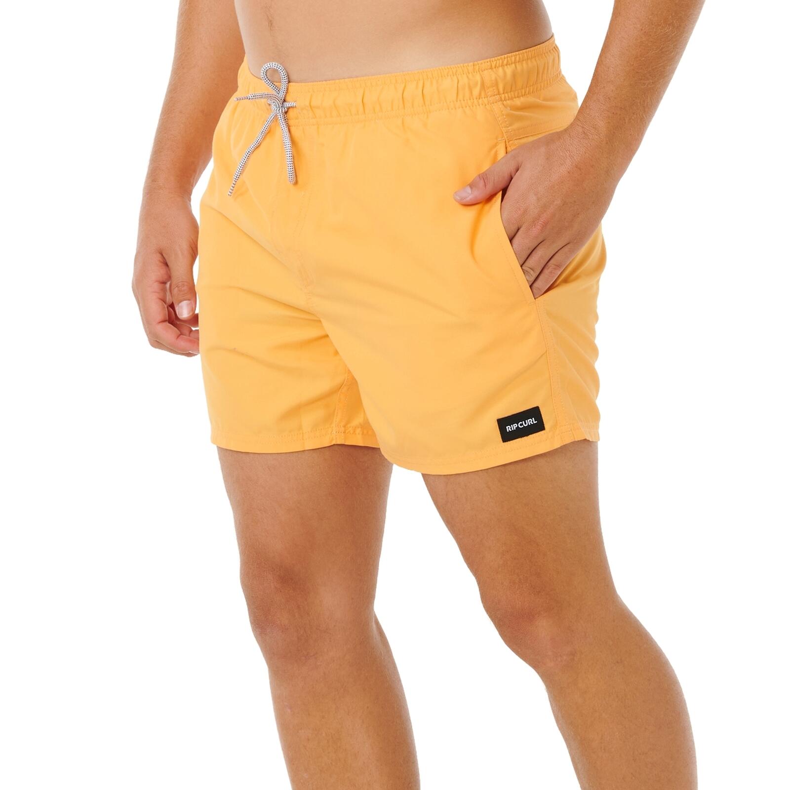 Męskie boardshorty surfingowe RIP CURL Offset Volley pmarańczowe 2/7