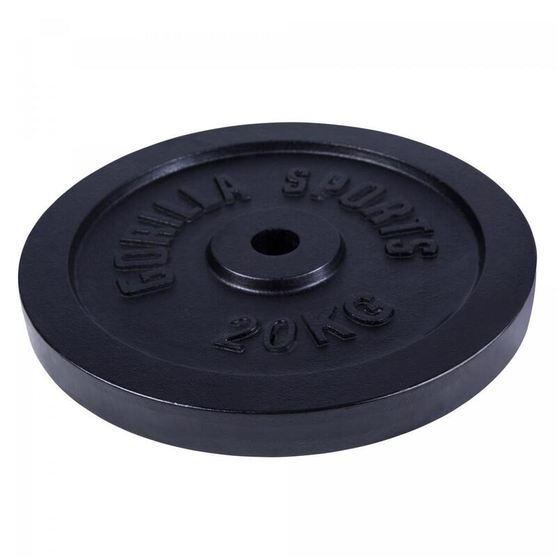 Disc din fontă 30/31 mm 20 kg Negru