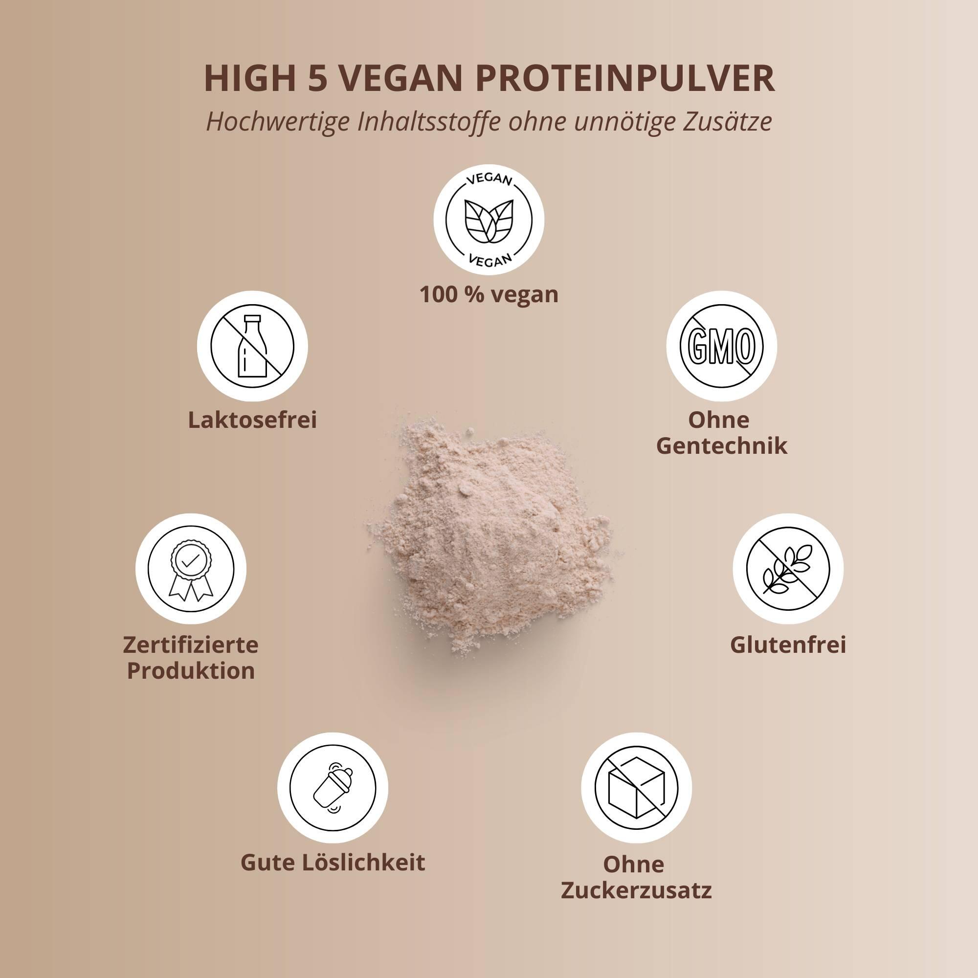 High 5 Protein 1000g - Chocolate Brownie 4/5