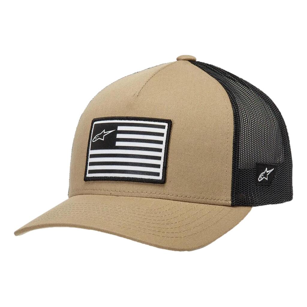 Alpinestars Flag Snapback Cap - Sand / Brown