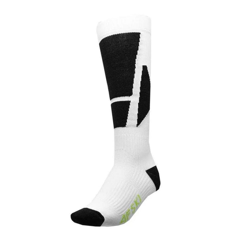 WHITE / BLACK