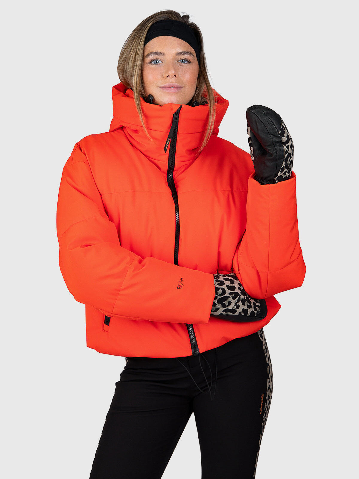 Fiaskia Dames Snow Jacket Wintersport 10K Waterproof Genadine 4/7