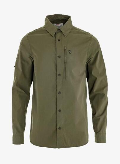 Fjällräven Abisko Hike Shirt LS M Herren (Laurel Green) Größe M