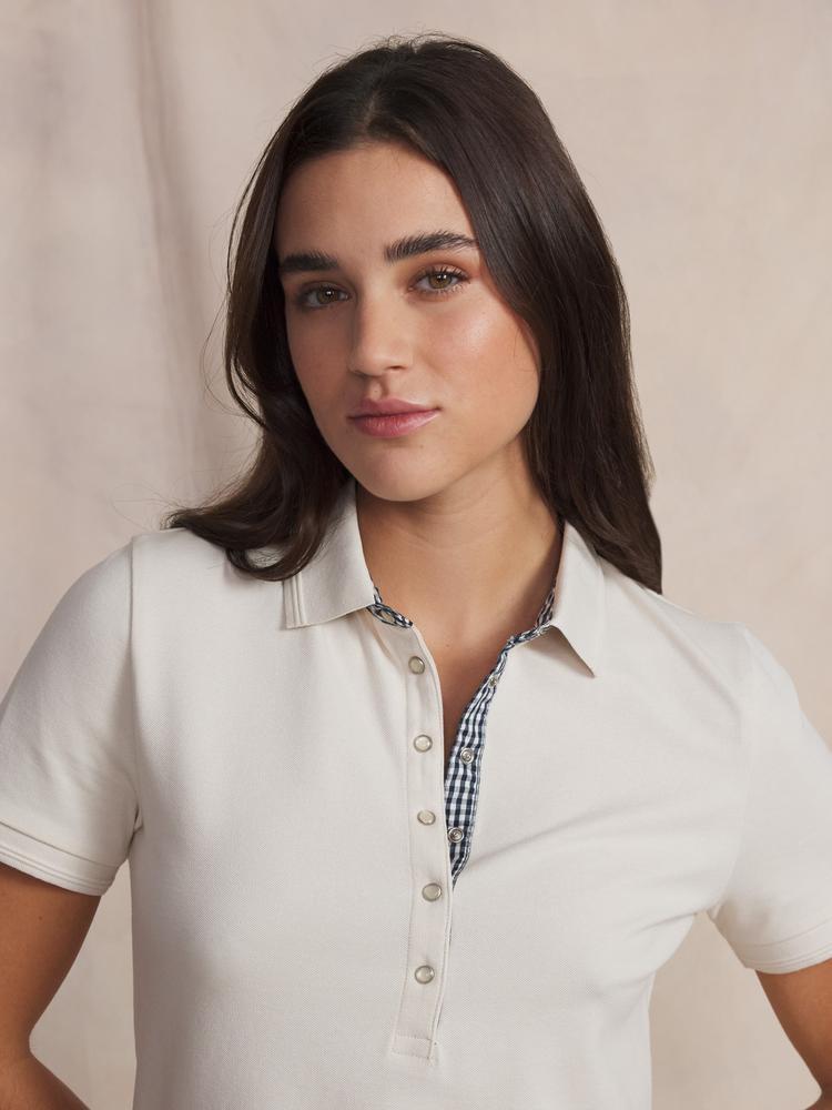 Polo-Shirt Damen TBS Lizzi 3/5