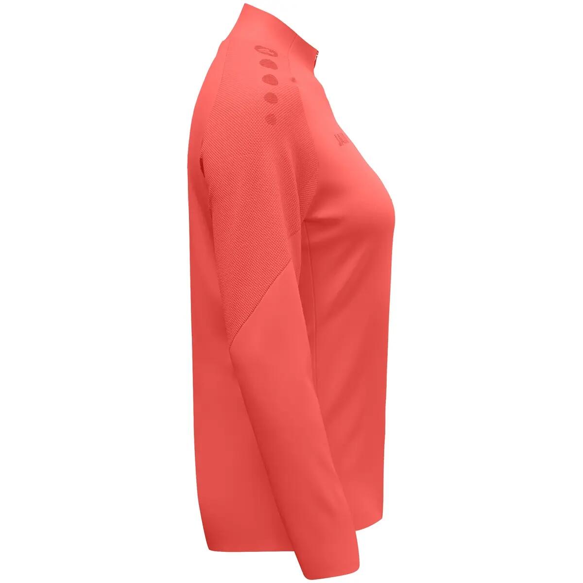 Top - Sportswear - Donna - Ziptop Light Flow - Slim - Corallo 3/5