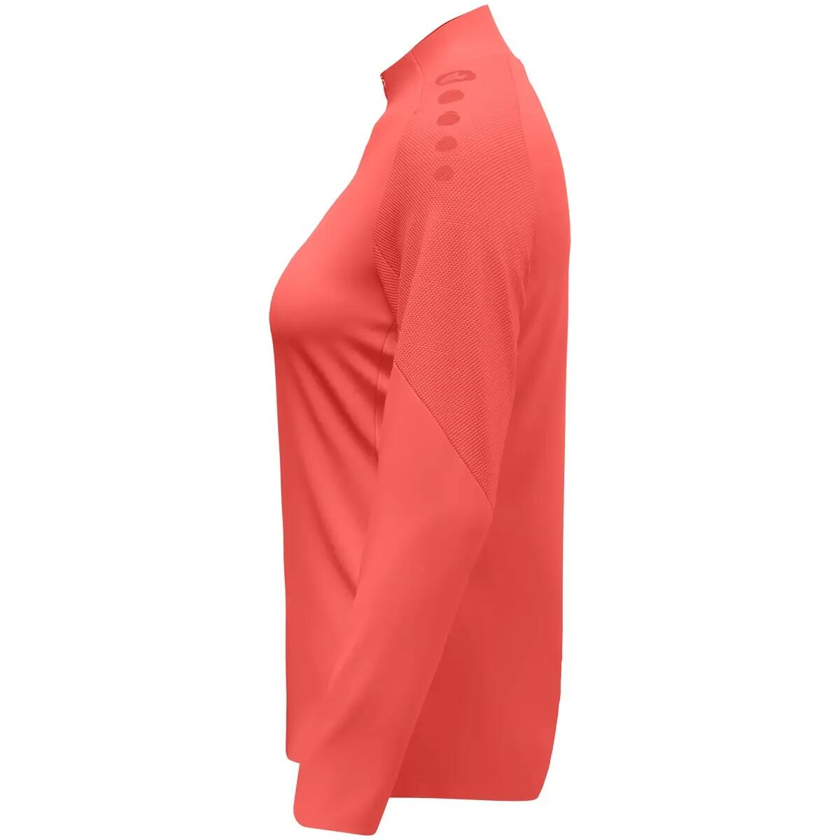 Top - Sportswear - Donna - Ziptop Light Flow - Slim - Corallo 2/5