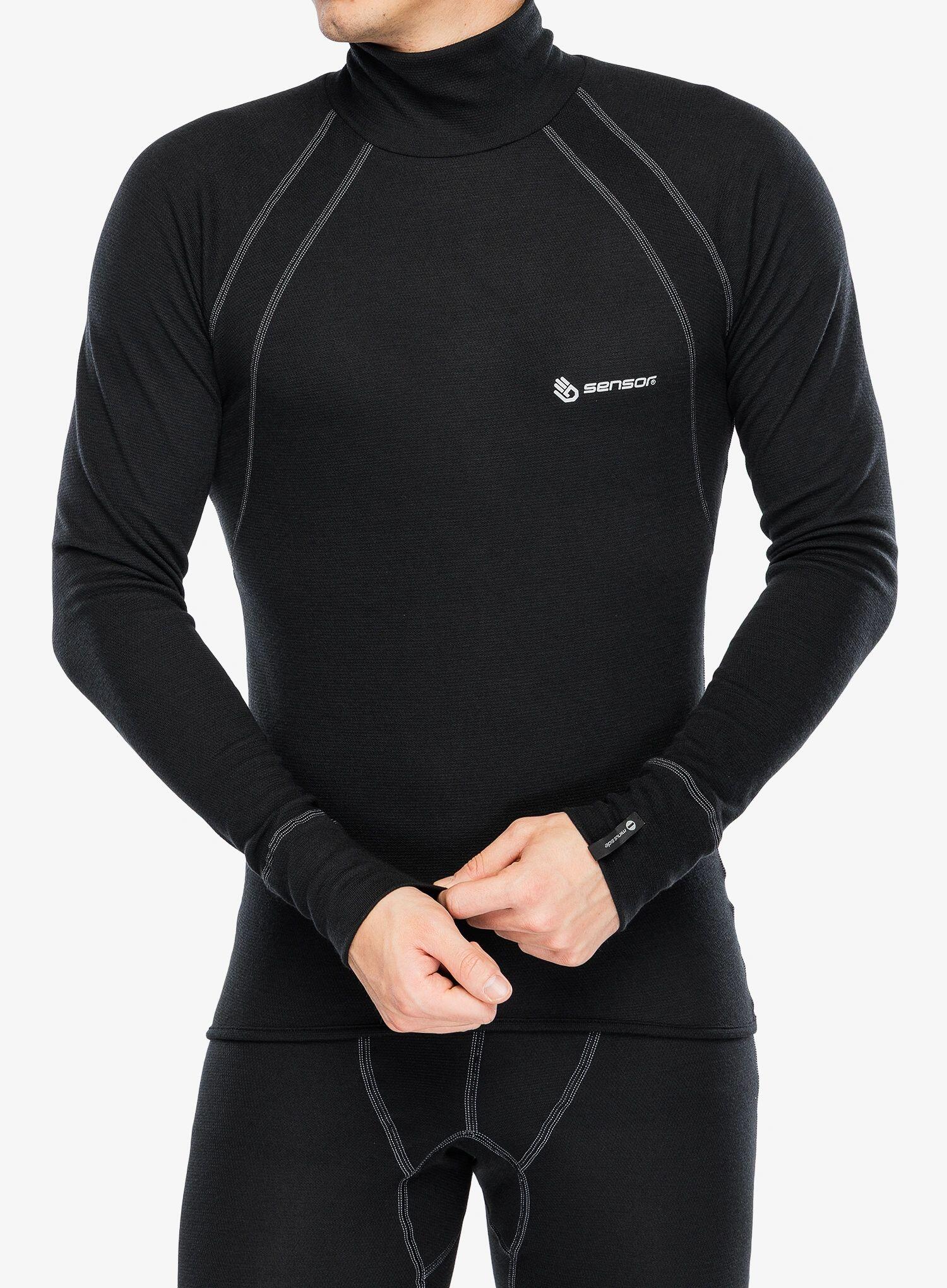 Bluza termoaktywna Sensor Double Face Turtleneck Tee LS 1/7