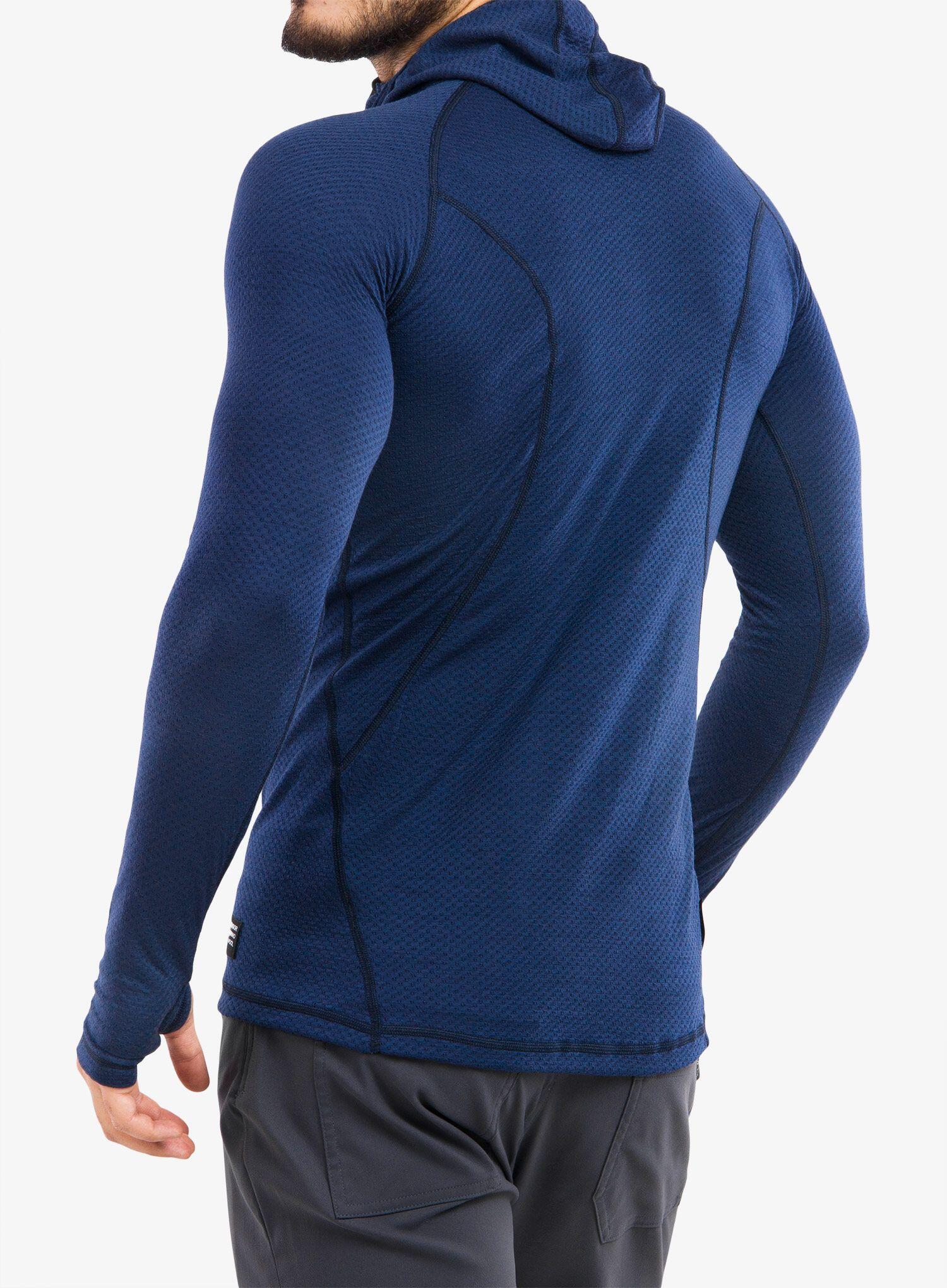 Bluza termoaktywna Sensor Merino DF Tee L/S Hooded 4/7