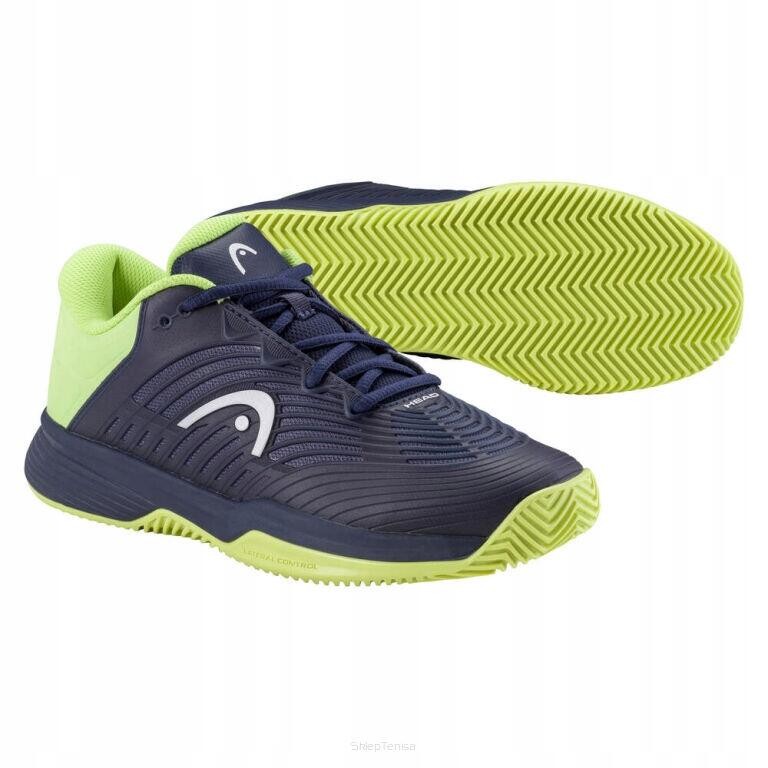 Buty tenisowe Head Revolt Pro 4.5 Clay juniorskie granatowe 36,5 2/3