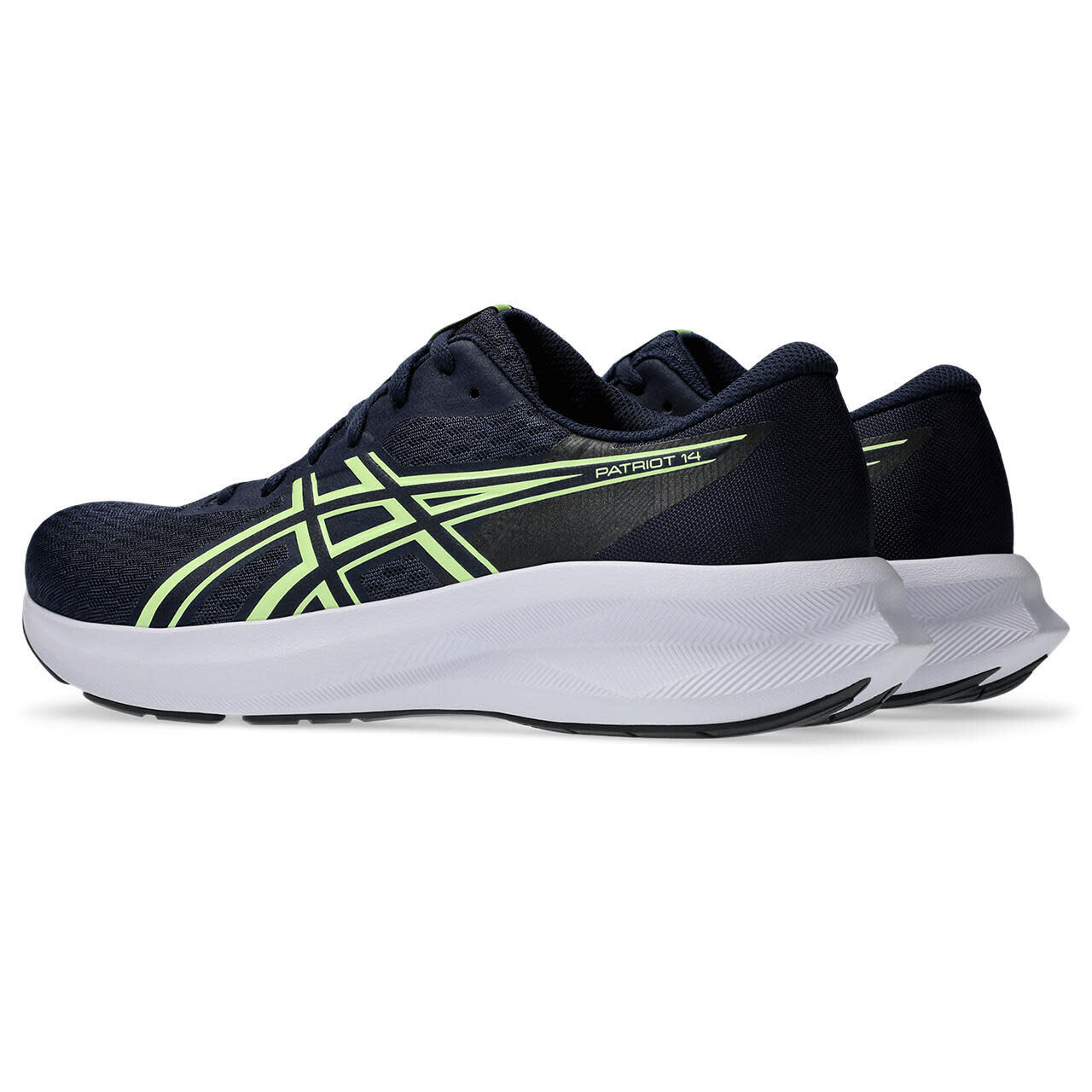 Schoenen - Hardlopen - Heren - Patriot 14 - Gedempte, Ademende - Midnight/Yellow 3/6