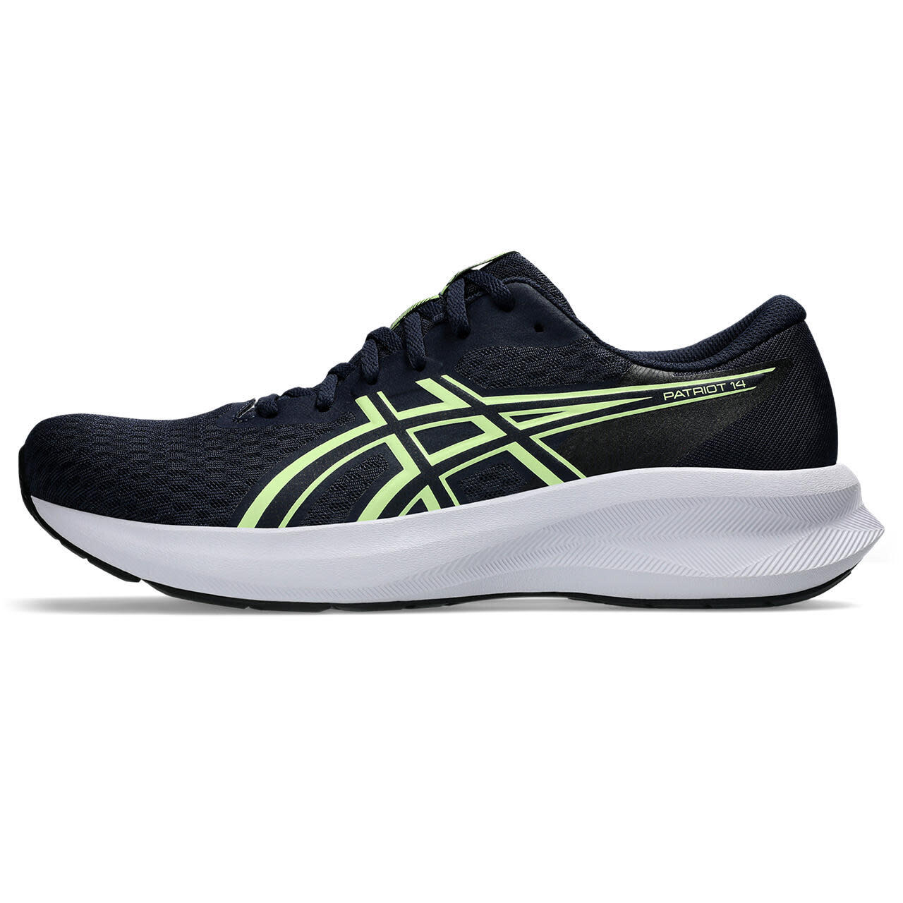 Schoenen - Hardlopen - Heren - Patriot 14 - Gedempte, Ademende - Midnight/Yellow 2/6