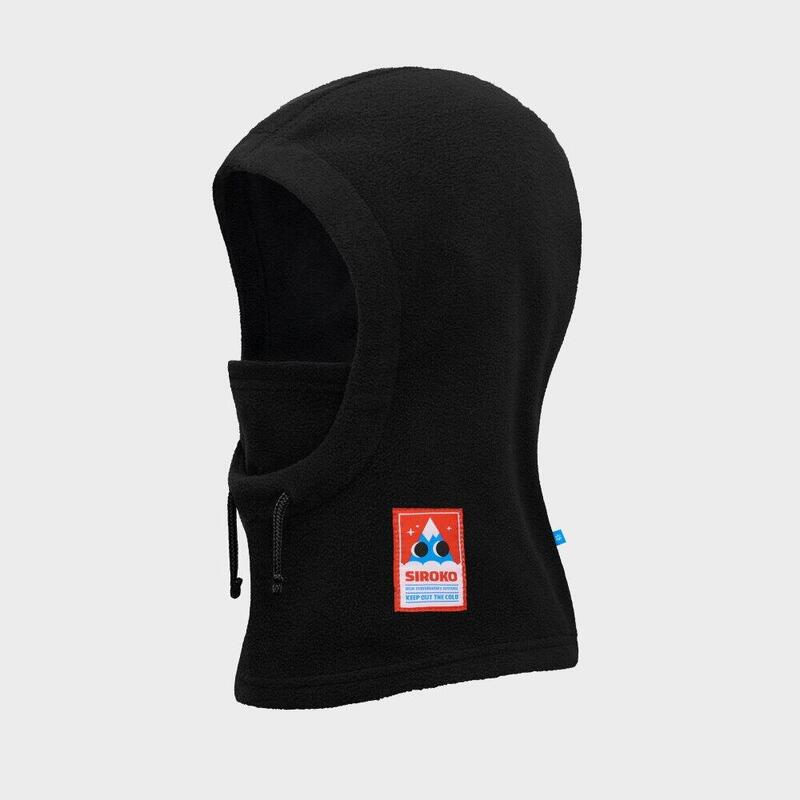 Balaclava termică de schi și snowboard pentru copii Troll Negru