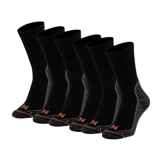 Xtreme Sockswear chaussettes de travail homme – 6 paires – noir multi