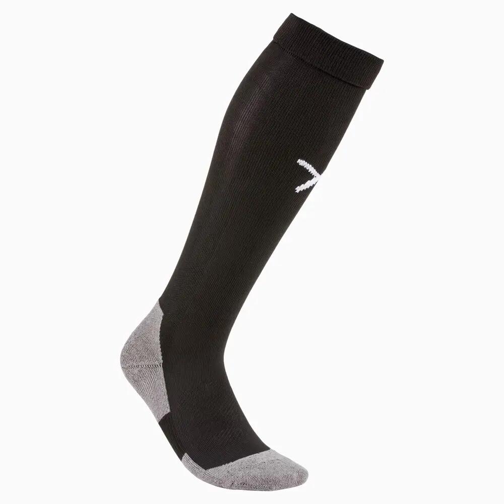 Womens/Ladies Liga Core Training Football Socks (Black/Grey Silver)