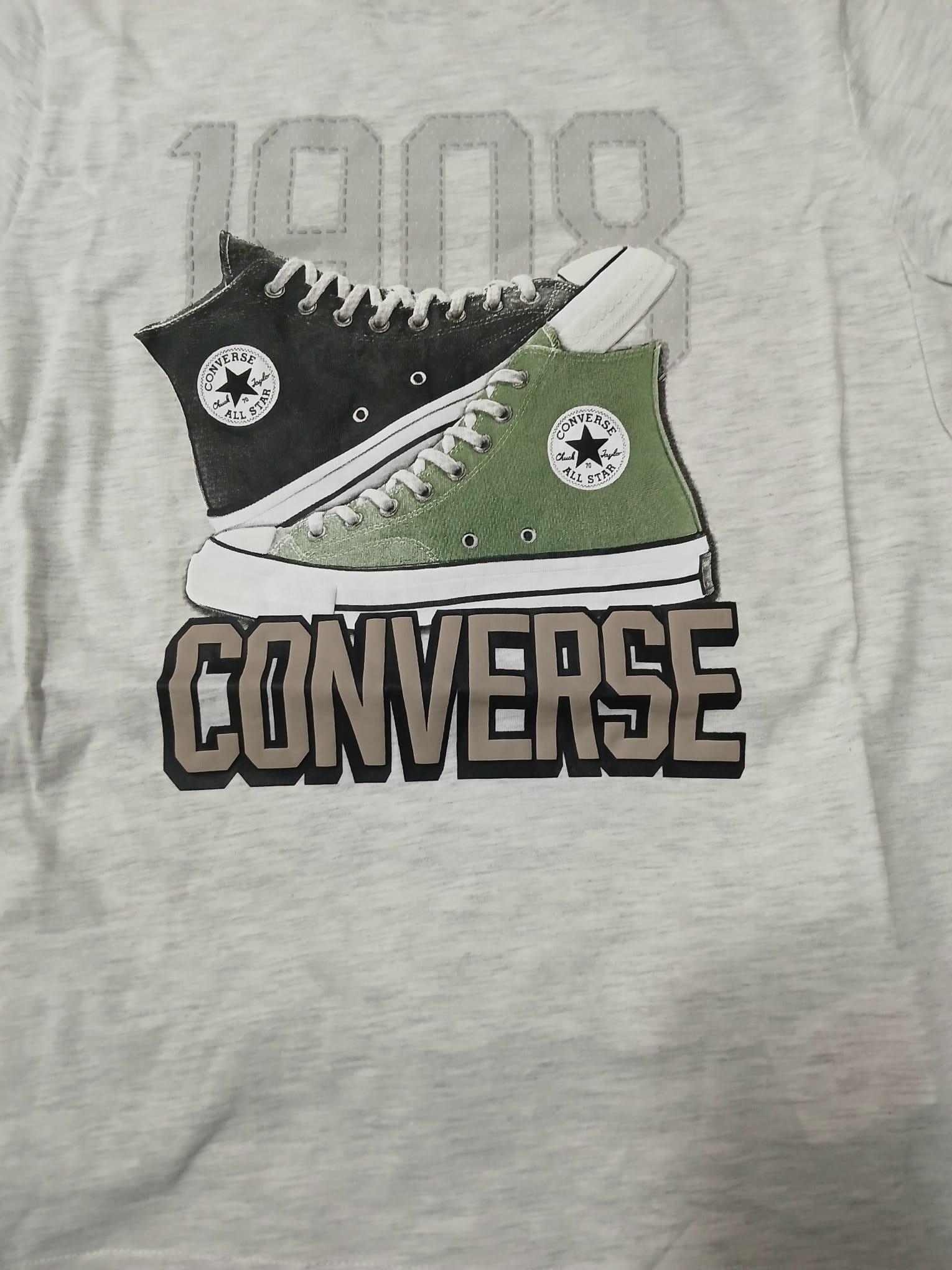 Completo ragazzo converse retro remix - grigio/verde 2/3