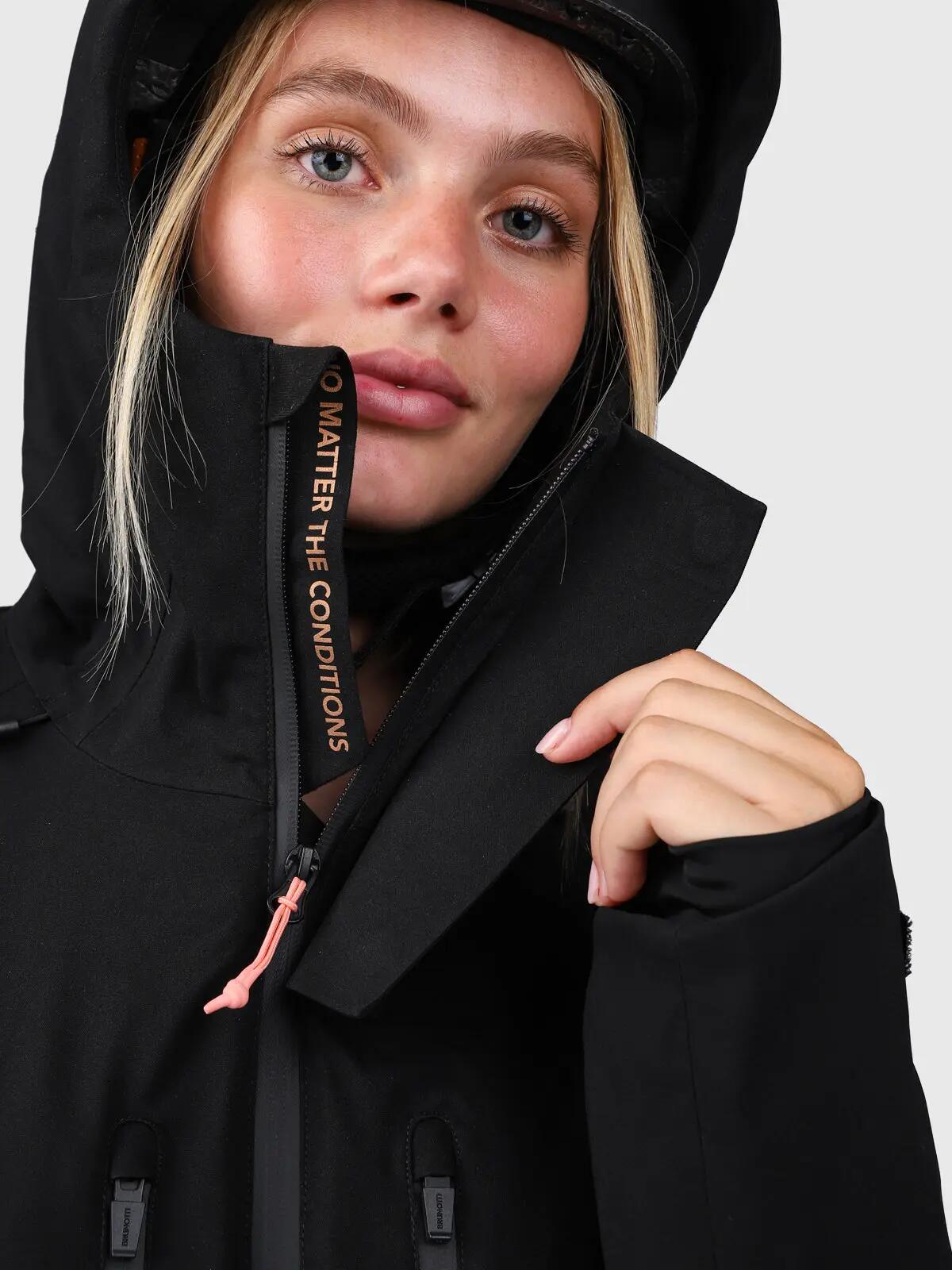 Avamena Dames Sneeuwjas Thinsulate-Isolatie Recco reddingssystemen Black 6/6