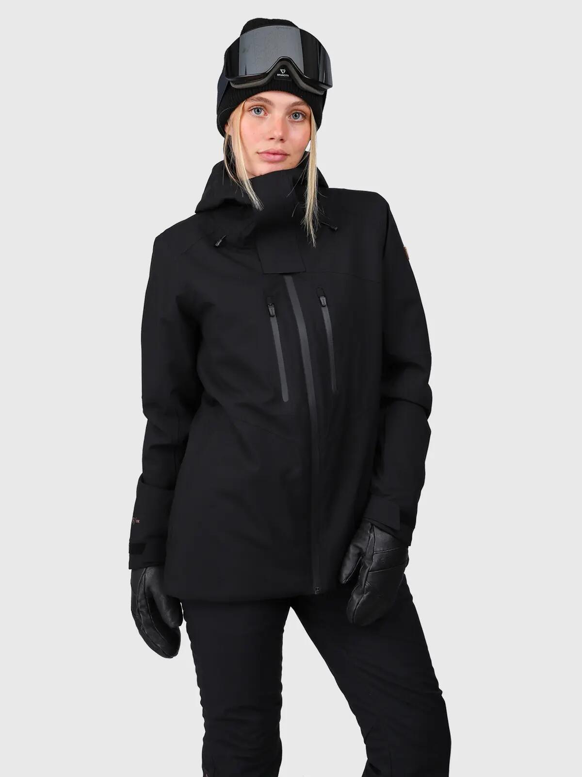 Avamena Dames Sneeuwjas Thinsulate-Isolatie Recco reddingssystemen Black 5/6