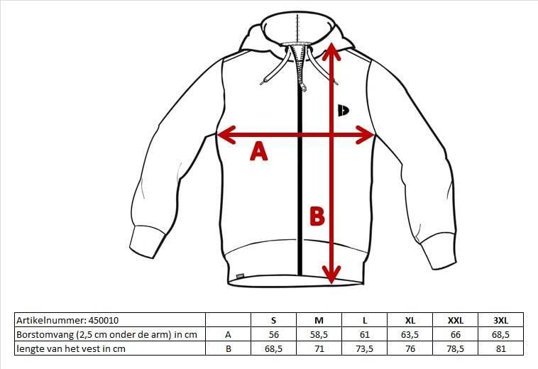 Veste multisports pour homme Bruce avec fermeture éclair et capuche 5/5
