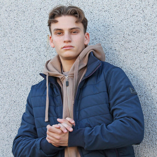 Veste multisports pour homme Bruce avec fermeture éclair et capuche 3/5
