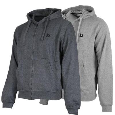 2-pack bruce multisport vest met rits en capuchon voor heren