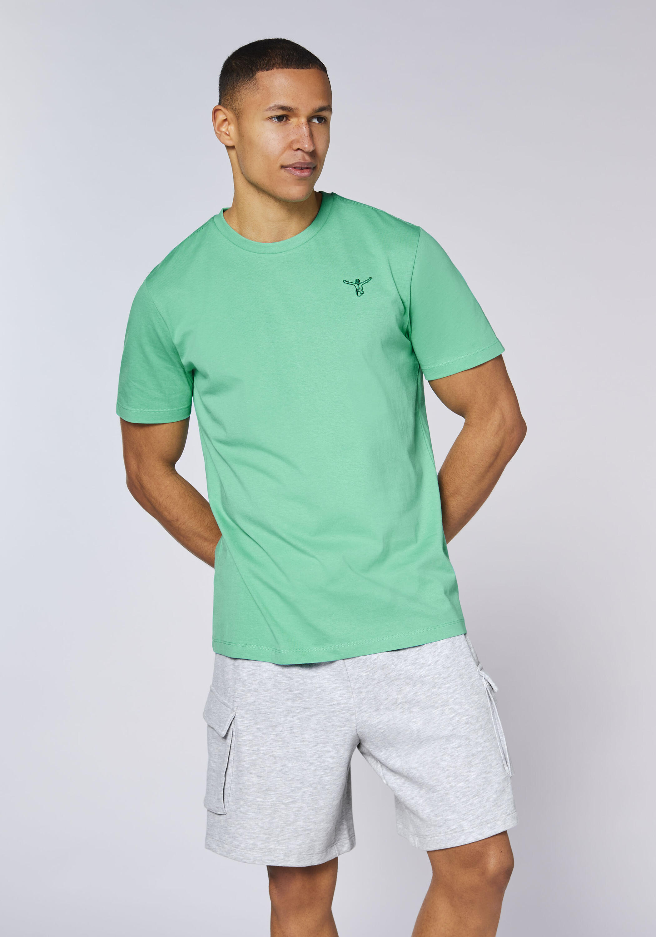 T-Shirt mit tonalem Logoprint 3/7