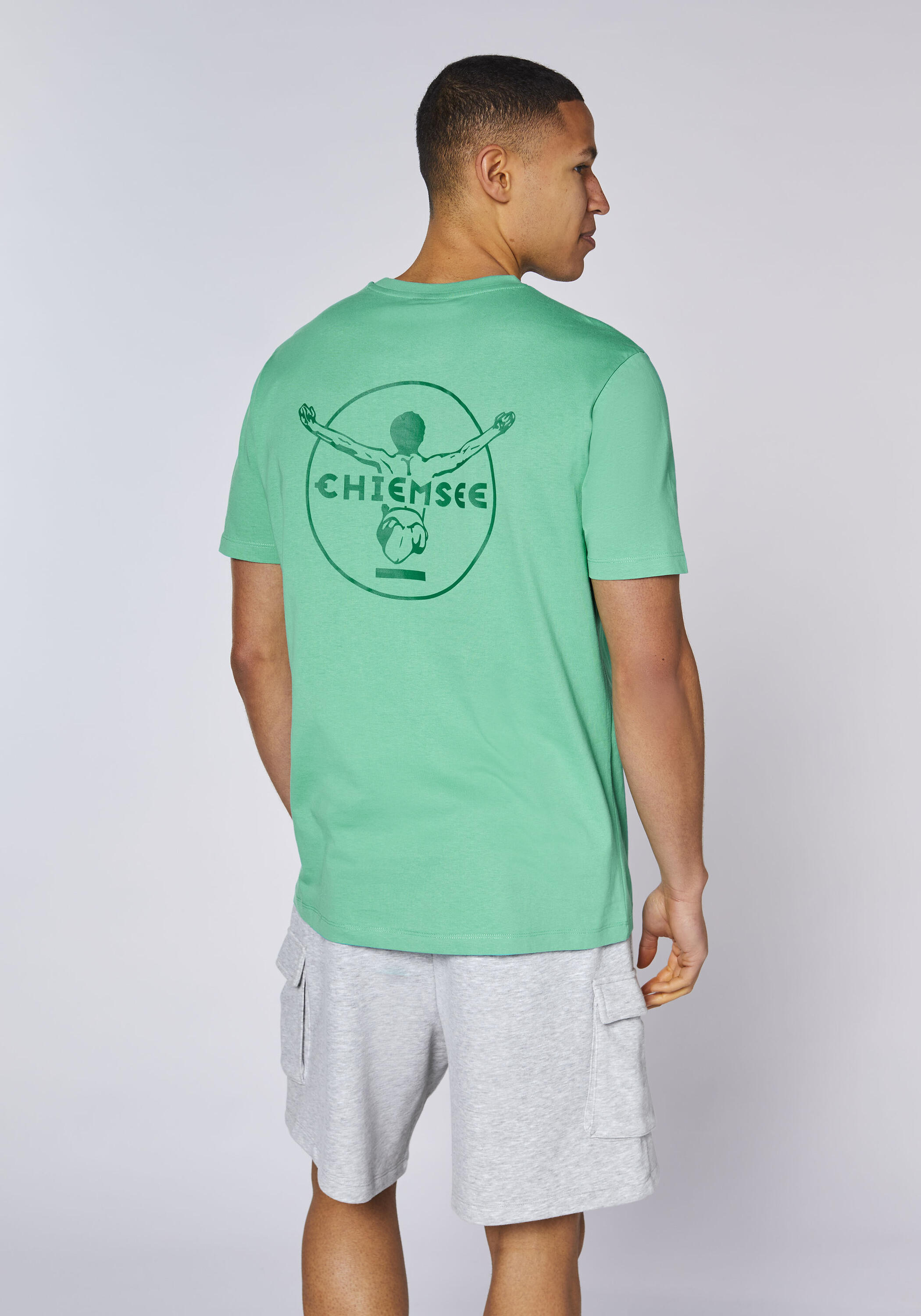 T-Shirt mit tonalem Logoprint 4/7