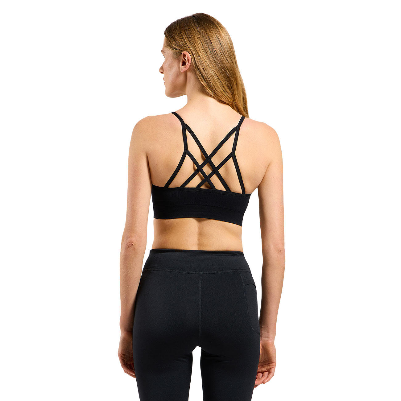 ODLO Odlo Sport bra SEAMLESS LOW Sportbeha ZWART - GRIJS MELANGE M 4/7