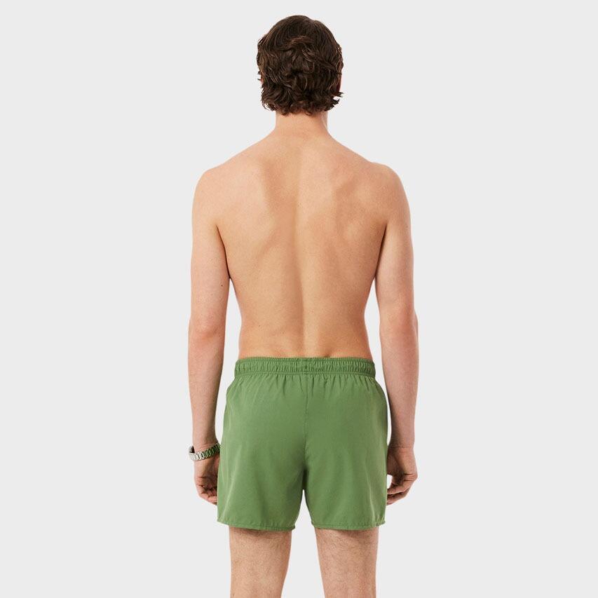 Bañador Verde Lacoste de Secado Rápido Mache Vert con Estilo Cómodo y Elegante 3/7