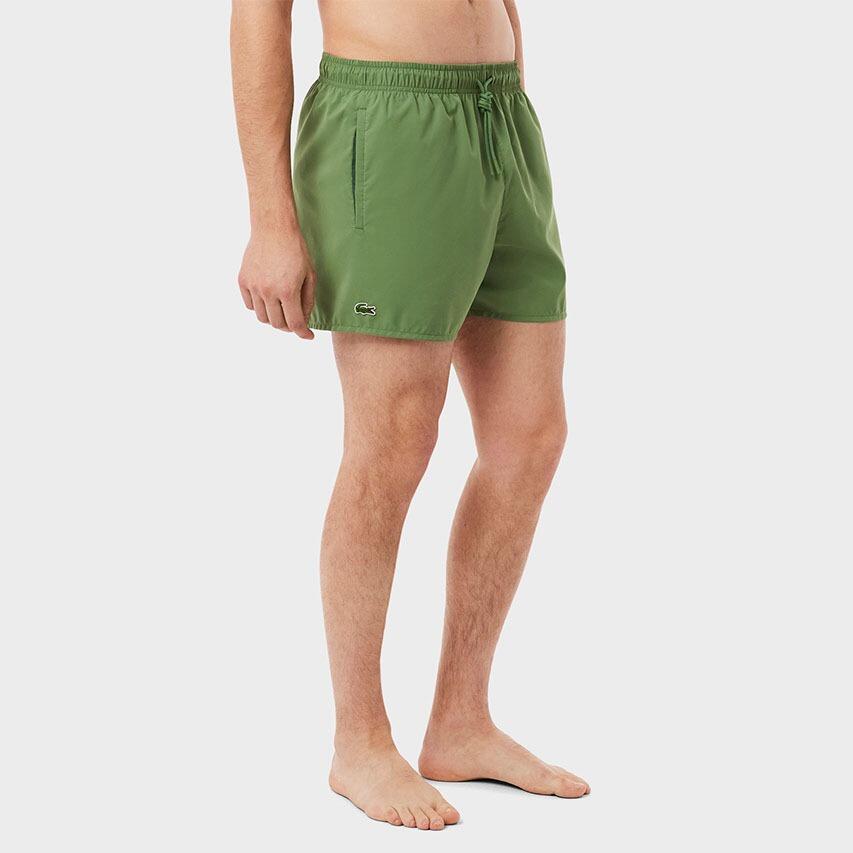 Bañador Verde Lacoste de Secado Rápido Mache Vert con Estilo Cómodo y Elegante 5/7