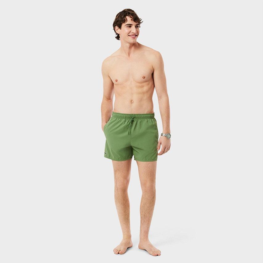 Bañador Verde Lacoste de Secado Rápido Mache Vert con Estilo Cómodo y Elegante 4/7