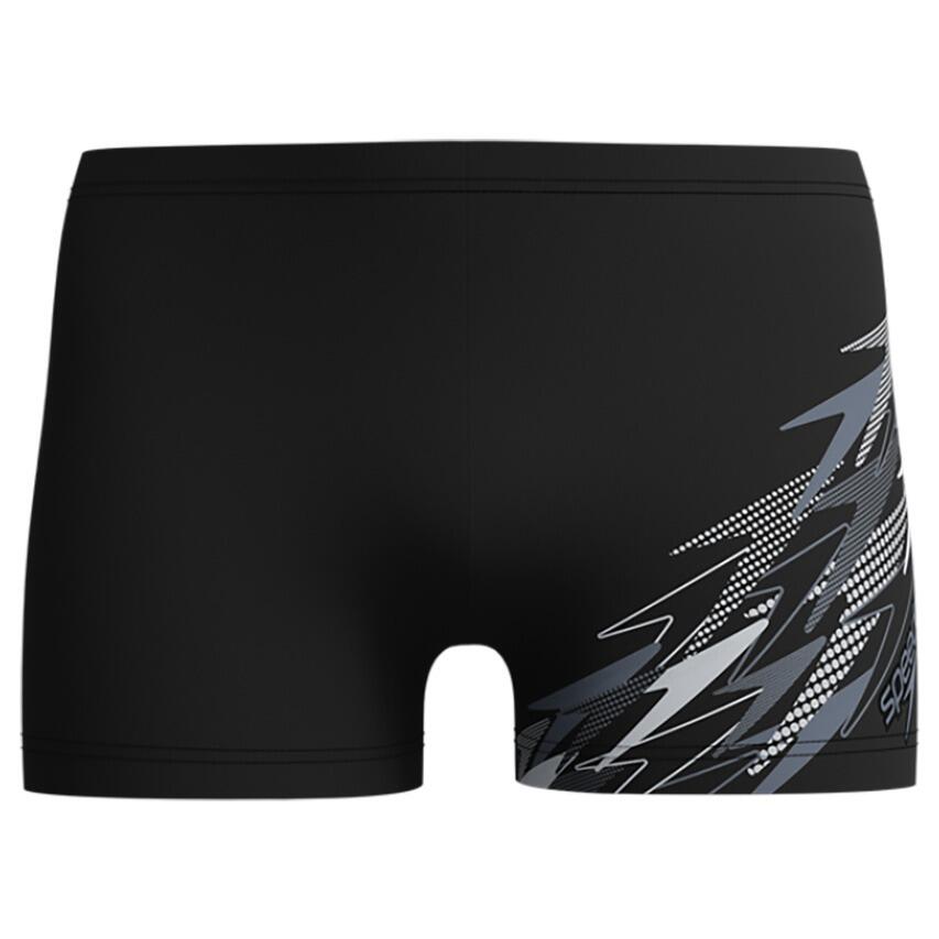 Boxer da bagno da uomo Medley Logo Grigio/Nero 6/7